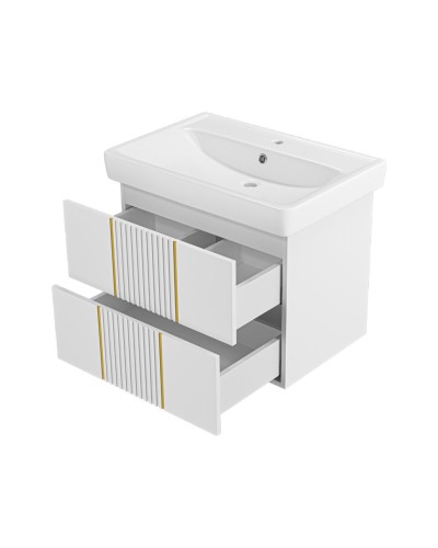 VEGA - 70 Тумба подвесная с 2 ящ. белый