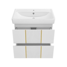 VEGA - 70 Тумба подвесная с 2 ящ. белый