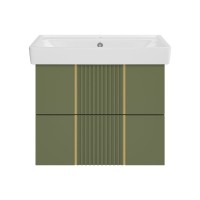 VEGA - 70 Тумба подвесная с 2 ящ. олива