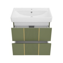 VEGA - 70 Тумба подвесная с 2 ящ. олива