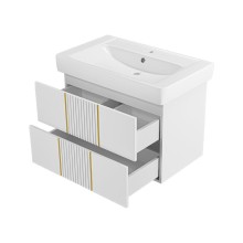 VEGA - 80 Тумба подвесная с 2 ящ. белый