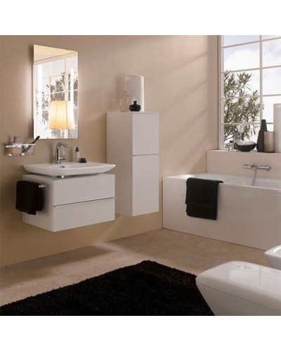 Тумба под раковину Laufen Palace New 90 4.0125.2.075.463.R подвесная Белая матовая