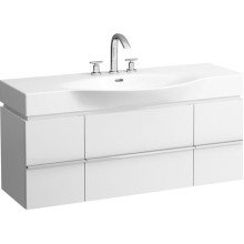 Тумба под раковину Laufen Palace New 120 4.0130.2.075.463.R подвесная Белая матовая