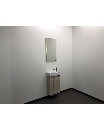 Тумба с раковиной Comforty Асти 40 00-00000831 подвесная Дуб дымчатый