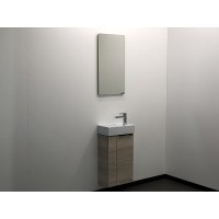 Тумба с раковиной Comforty Асти 40 00-00000831 подвесная Дуб дымчатый