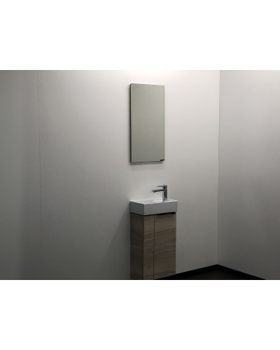 Тумба с раковиной Comforty Асти 40 00-00000831 подвесная Дуб дымчатый