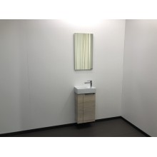 Тумба с раковиной Comforty Асти 40 00-00000831 подвесная Дуб дымчатый