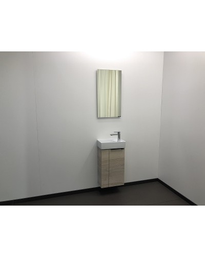 Тумба с раковиной Comforty Асти 40 00-00000831 подвесная Дуб дымчатый