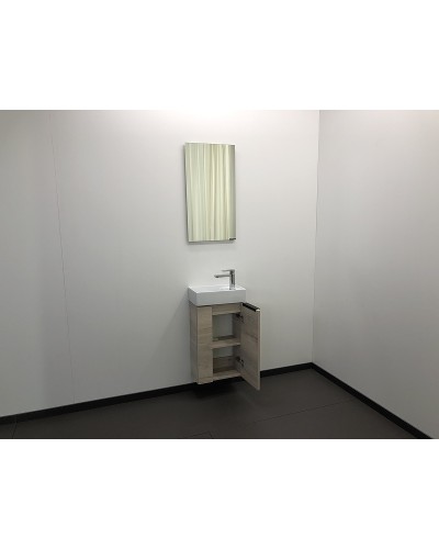 Тумба с раковиной Comforty Асти 40 00-00000831 подвесная Дуб дымчатый