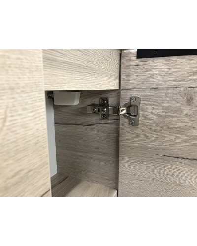 Тумба с раковиной Comforty Асти 40 00-00000831 подвесная Дуб дымчатый