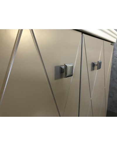 Тумба с раковиной Comforty Кремона 80 00-00001040 подвесная Латте