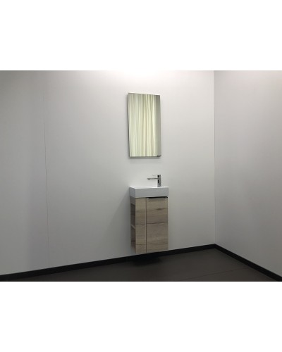 Тумба с раковиной Comforty Матэ 40 00-00000833 подвесная Дуб дымчатый