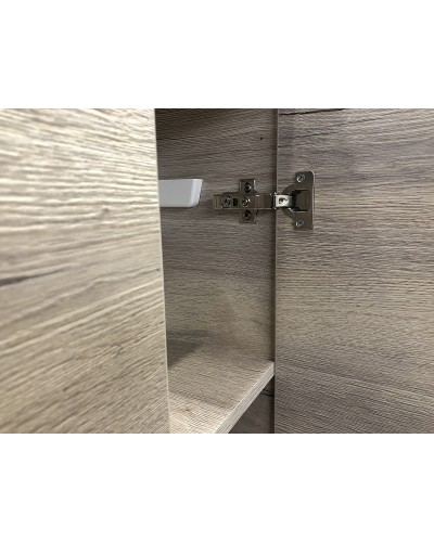 Тумба с раковиной Comforty Матэ 40 00-00000833 подвесная Дуб дымчатый