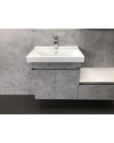 Тумба с раковиной Comforty Осло 60 00-00000835 подвесная Бетон светлый