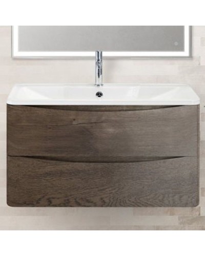 Тумба под раковину BelBagno ACQUA-800-2C-SO-RNG подвесная Robere Nature Grigio