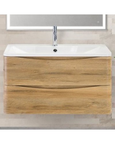 Тумба под раковину BelBagno ACQUA-1000-2C-SO-RR подвесная Rovere Rustico