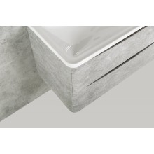 Тумба под раковину BelBagno ACQUA-1000-2C-SO-CVG подвесная Cemento Verona Grigio