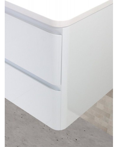Тумба под раковину BelBagno ALBANO-800-2C-SO-BL подвесная Bianco Lucido