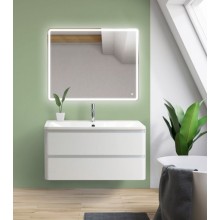 Тумба под раковину BelBagno ALBANO-900-2C-SO-BL подвесная Bianco Lucido
