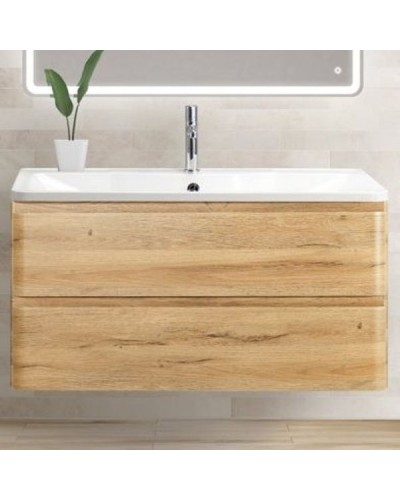 Тумба под раковину BelBagno ALBANO-900-2C-SO-RR подвесная Rovere Rustico