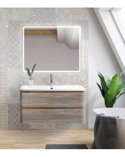 Тумба под раковину BelBagno ALBANO-900-2C-SO-PS подвесная Pino Scania