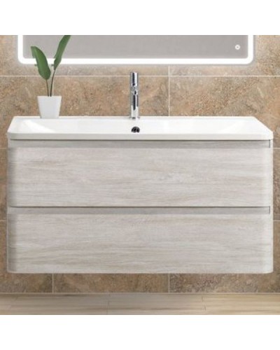 Тумба под раковину BelBagno ALBANO-1000-2C-SO-RVB подвесная Rovere Vintage Bianco