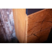 Тумба под раковину Бриклаер Форест 40 4627125414633 подвесная Дуб золотой Антрацит