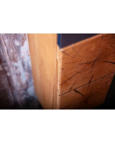 Тумба под раковину Бриклаер Форест 40 4627125414633 подвесная Дуб золотой Антрацит