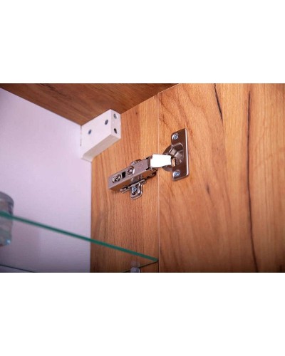 Тумба под раковину Бриклаер Форест 40 4627125414633 подвесная Дуб золотой Антрацит