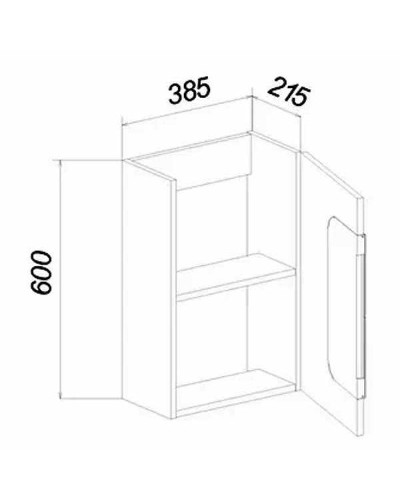 Тумба под раковину Бриклаер Форест 40 4627125414633 подвесная Дуб золотой Антрацит