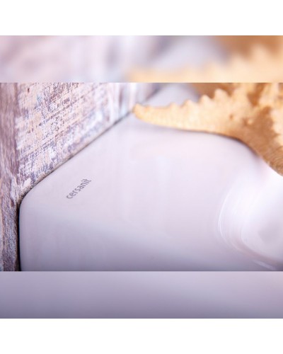 Тумба под раковину Бриклаер Кристалл 50 4627125414503 подвесная Софт Графит Ясень Анкор темный