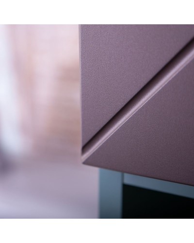 Тумба под раковину Бриклаер Кристалл 50 4627125414503 подвесная Софт Графит Ясень Анкор темный