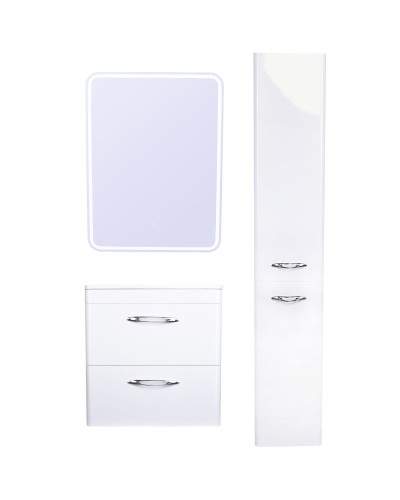 Тумба под раковину Style Line Каре 60 СС-00002268 Люкс Plus подвесная Белый