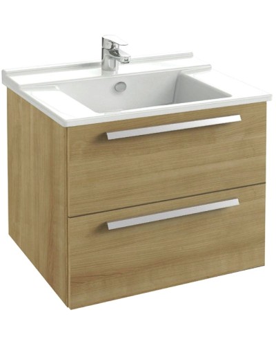 Тумба под раковину Jacob Delafon Struktura 80 EB1277-E16 подвесная Ореховое дерево