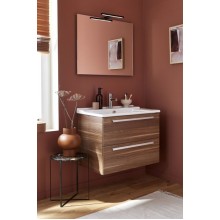 Тумба под раковину Jacob Delafon Struktura 80 EB1277-E16 подвесная Ореховое дерево