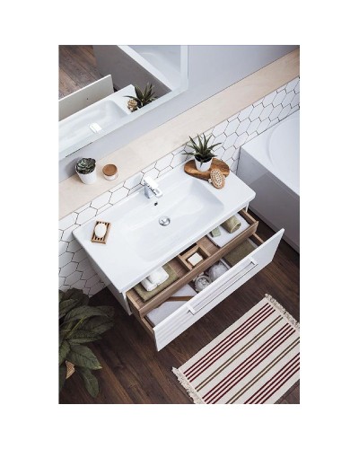 Тумба под раковину Dreja Big Inn 65 77.0202D подвесная Дуб кантри