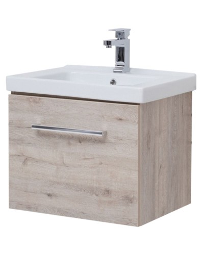 Тумба под раковину Dreja Big Inn 65 77.0202D подвесная Дуб кантри