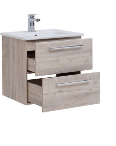 Тумба под раковину Dreja Gio 60 77.0102D подвесная Дуб кантри