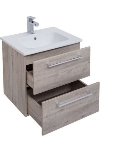 Тумба под раковину Dreja Gio 60 77.0102D подвесная Дуб кантри