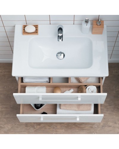 Тумба под раковину Dreja Gio 60 77.0102D подвесная Дуб кантри