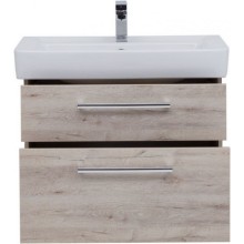 Тумба под раковину Dreja Q Max 80 77.0008D подвесная Дуб кантри