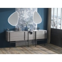 Тумба под раковину Jacob Delafon Nouvelle Vague 145 EB3038-E73 подвесная Фактурный дуб