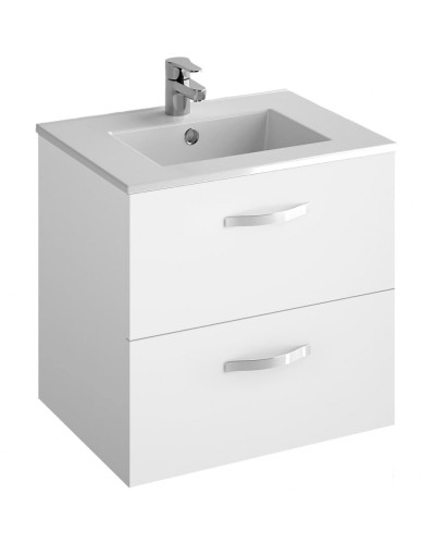 Тумба под раковину Jacob Delafon Ola 61 EB390RU-J5 подвесная Белая глянцевая
