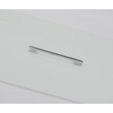 Тумба с раковиной Marka One Elena 80П У96878 подвесная Белый глянец