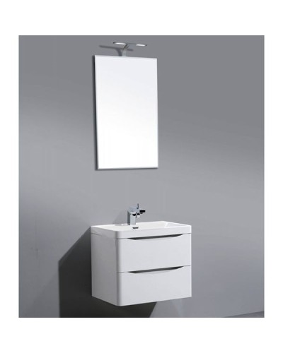 Тумба под раковину BelBagno Ancona-N 60 ANCONA-N-600-2C-SO-BL подвесная Bianco lucido