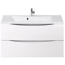 Тумба под раковину BelBagno Marino 75 MARINO-750-2C-SO-BL-P подвесная Bianco Lucido