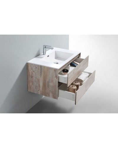 Тумба под раковину Vincea Luka VMC-1L800NW подвесная N.Wood