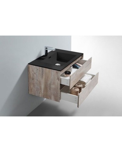 Тумба под раковину Vincea Luka VMC-1L800NW подвесная N.Wood