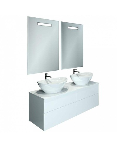 Тумба с раковиной Orange Otto 130 Ot-130TuMDF+G56 Белая