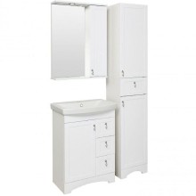 Тумба под раковину Runo Мерида 60 00-00000823 Белая